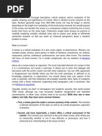 How To Write A Book or Chapter Review | PDF | Books