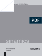 Sinamics S120 AC Drive - Equipment Manual PDF