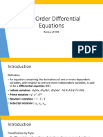 First-Order Differential Equations