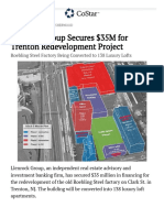 Llenrock Group Secures 35m For Trenton Redevelopment Project
