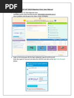 MHT-CET 2019 Objection Form User Manual: Sign in To Account