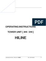 Hiline: Operating Instructions Tower Unit (4hi / 2hi)