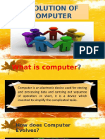 Evolution of Computer