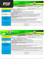 I. Objectives: San Agustin (Stand Alone) Senior High School