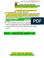 Trick:-Water BC Karta Hai: Study For Civil Services