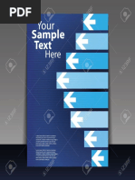 Flyer Design Business Stock Vector Template