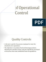 Areas of Operational Control