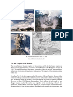 Mt. Pinatubo Eruption of 1991 Devastates Zambales