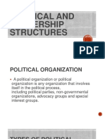 Political and Leadership Structures