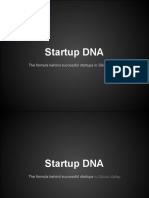 Startup DNA: The Formula Behind Successful Startups in Silicon Valley