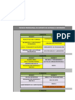 Plan de Estudios Ingeniería de Sistemas Por Bloque