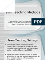 Team Teach Methods