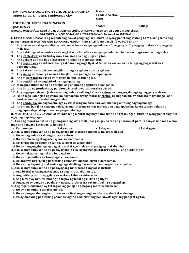 Values 7 | PDF