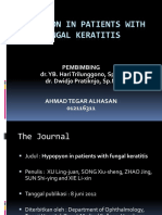 Journal Reading Hipopion Pada Keratitis Jamur