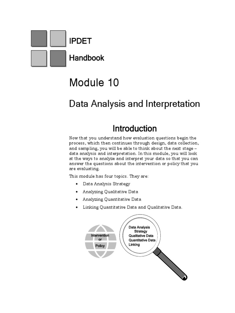 Data Analysis and Interpretation Guide | PDF | Data Analysis ...