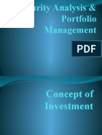 Security Analysis & Portfolio Management