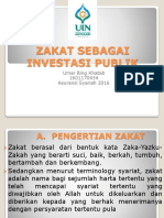 Zakat Sebagai Investasi Publik