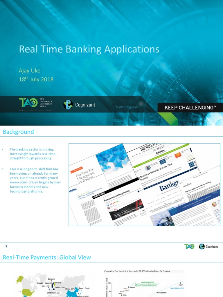 Real Time Banking Apps v1 | PDF | Apache Spark | Information Technology