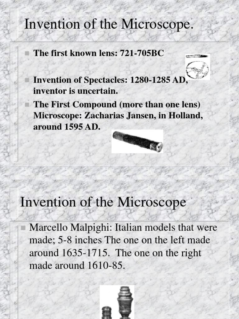 History of Microscope Inventions | PDF | Social Science | Art