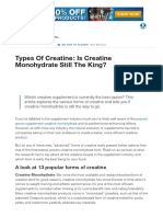 Types of Creatine - Is Creatine Monohydrate Still The King - Muscle & Strength