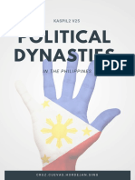 Political Dynasties: in The Philippines