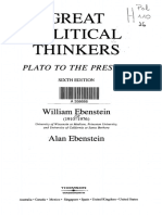 Great Political Thinkers: Plato To The Present
