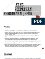 Faktor Yang Mempercepatkan Pemodenan Jepun