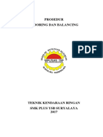 Prosedur Spooring Dan Balancing PDF