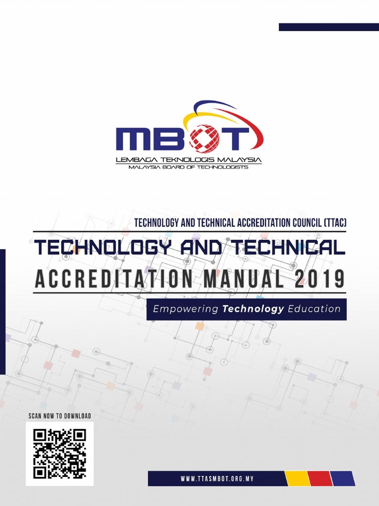 MBOT Accreditation Manual Overview | PDF | Vocational Education ...