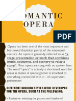 Romantic Opera