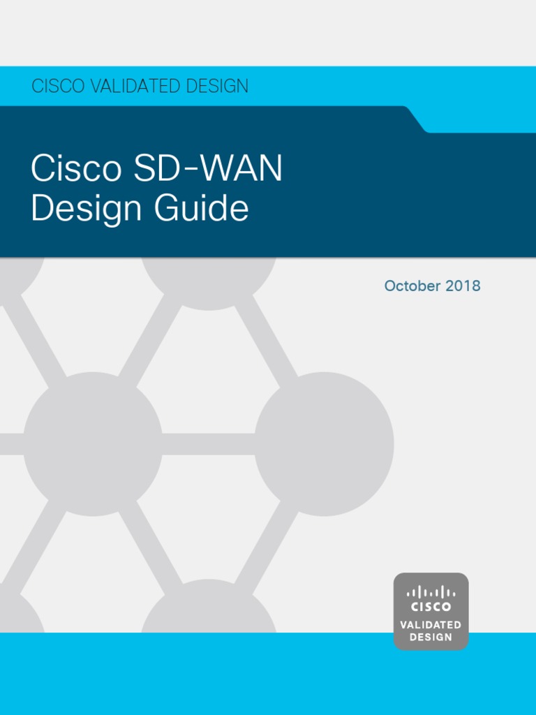 CVD SD Wan Design 2018oct | PDF | Virtual Private Network | Router ...