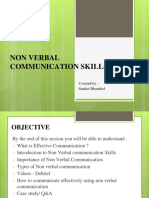 Non Verbal Communication Skills