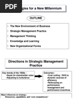 New Directions in Strategic Thinking