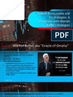 Rakesh Jhunjunwala and His Strategies: A Comparison With Warren Buffet's Strategies