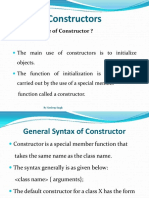 Constructor Destructor PDF
