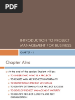 (Edited) Introduction To Project Management For Business