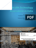 165 Health Technology Assessment in India