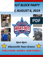 Gibsonville National Night Out 