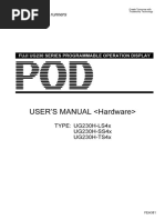 USER'S MANUAL : TYPE: UG230H-LS4x UG230H-SS4x UG230H-TS4x