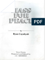 Vdocuments - MX - Mass For Peace Ryan Cayabyab PDF