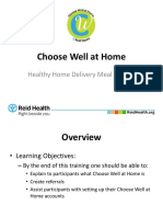 choose well at home powerpoint