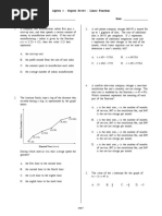 Algebra 1 - Regents Review - Lin