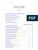 76 Sermones Del Antiguo Testamento de La Biblia