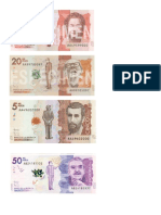 billetes colombianos