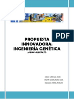 Propuesta Innovadora de La Ingeniería Genética