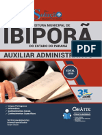 Download Apostila Prefeitura de Ibipor - Pr - 2019 - Auxiliar Administrativo PDF