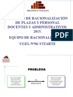 289844838 Proceso de Racionalizacion 2015