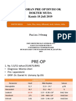 laporan Pre op Kamis 18 Juli 2019.pptx