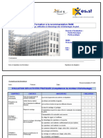 Evaluation R408 Monteur Échafaudeur