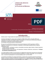 La Comunicacion Comunitaria Mas Alla de PDF